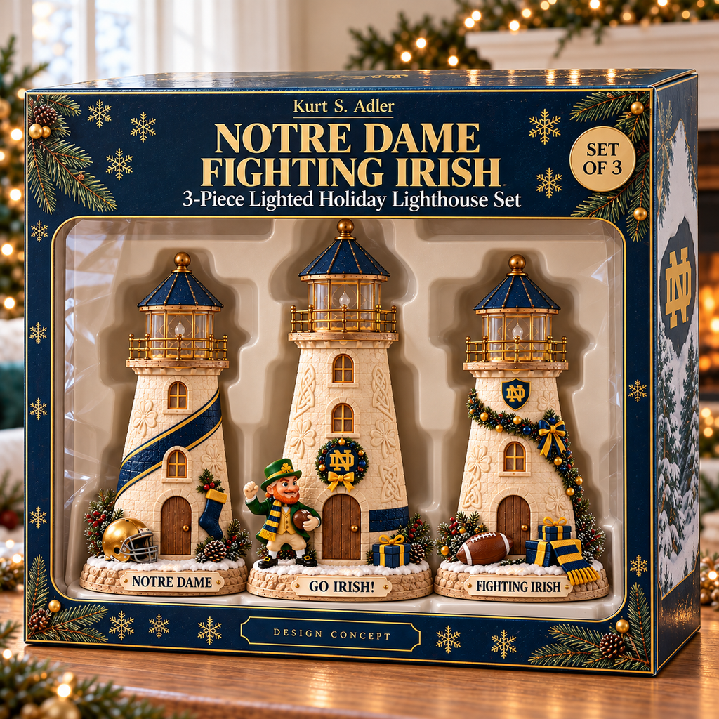 NDFI Premium Holiday Lighthouse Trio TMH