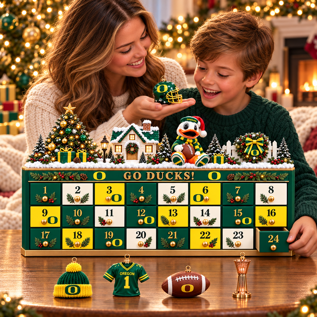 Premium ORD Christmas Wooden Advent Calendar PVNA