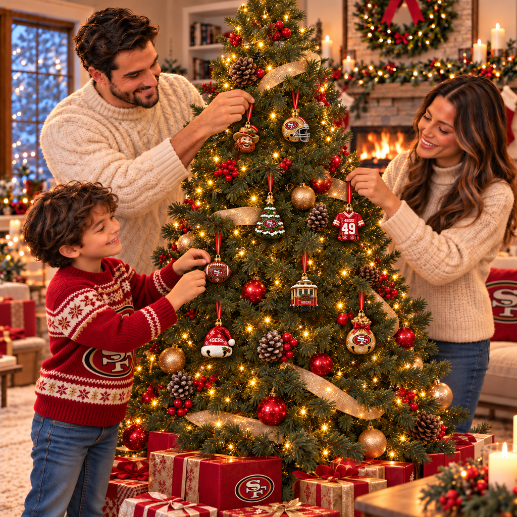 Premium SF49 Christmas Bell Ornament PVNA