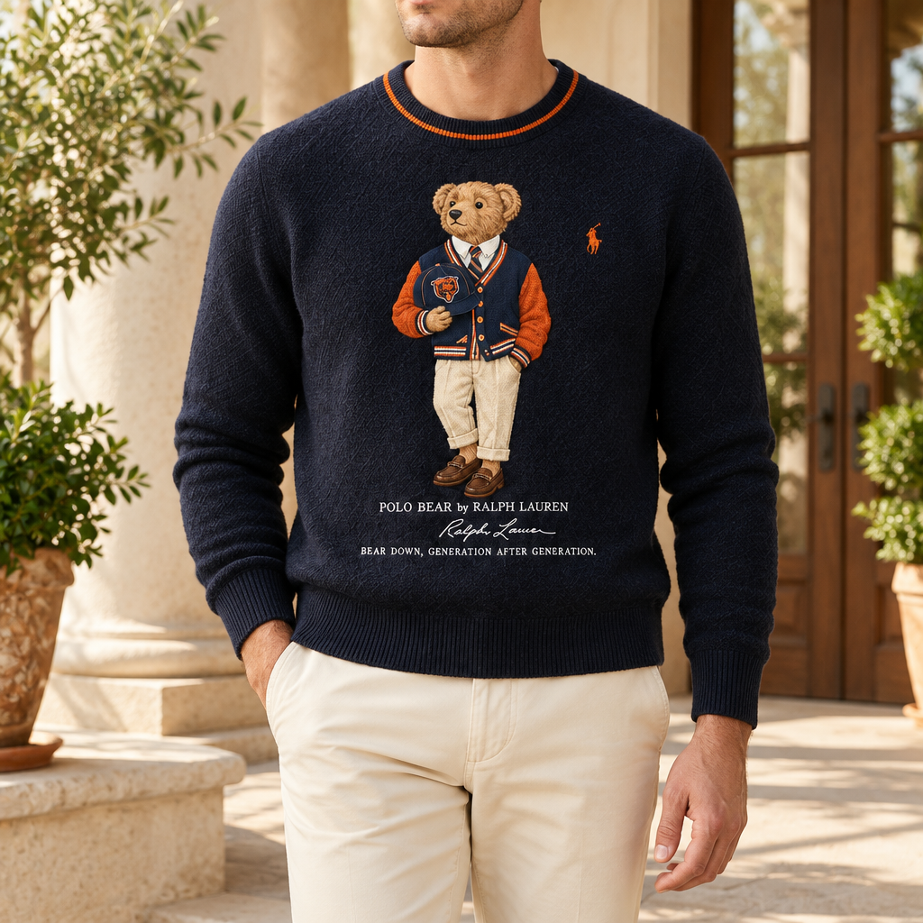 Chicago Bears Premium Crewneck Sweater