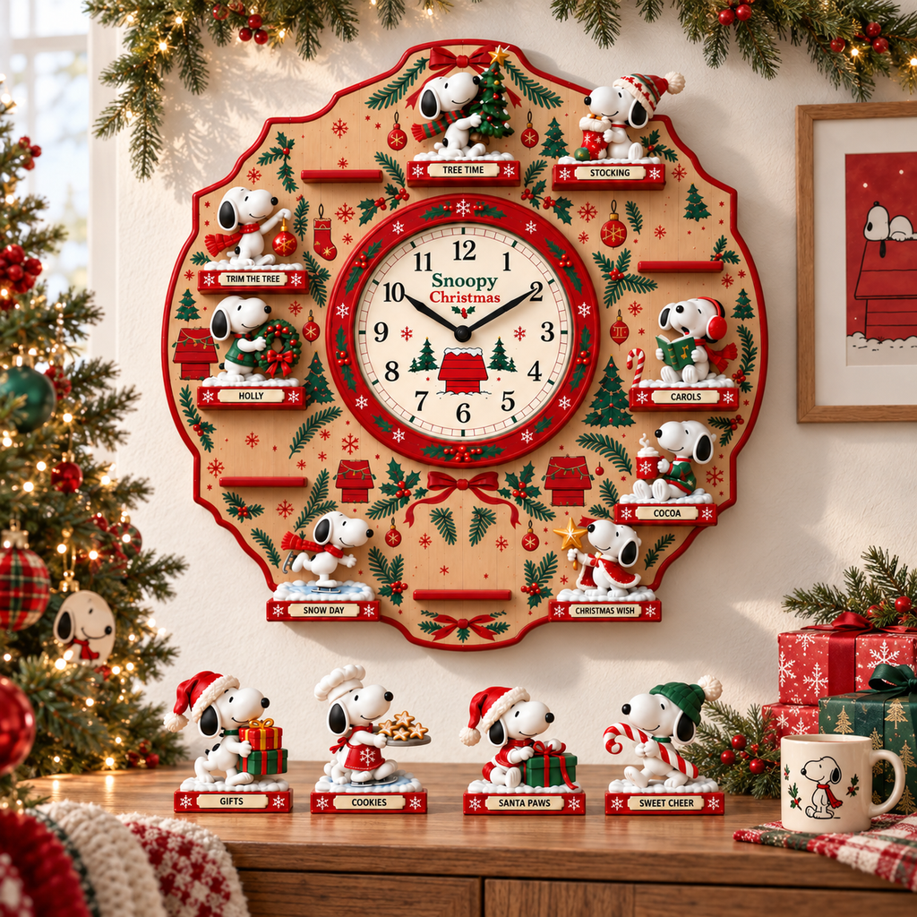 SPNY Premium Christmas Sculpture Clock Collection PTKL