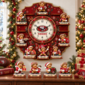 SF49 Premium Christmas Sculpture Clock Collection PTKL