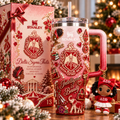 DST 40oz 3D Embossed Glitter Tumbler Collector Edition TTNL