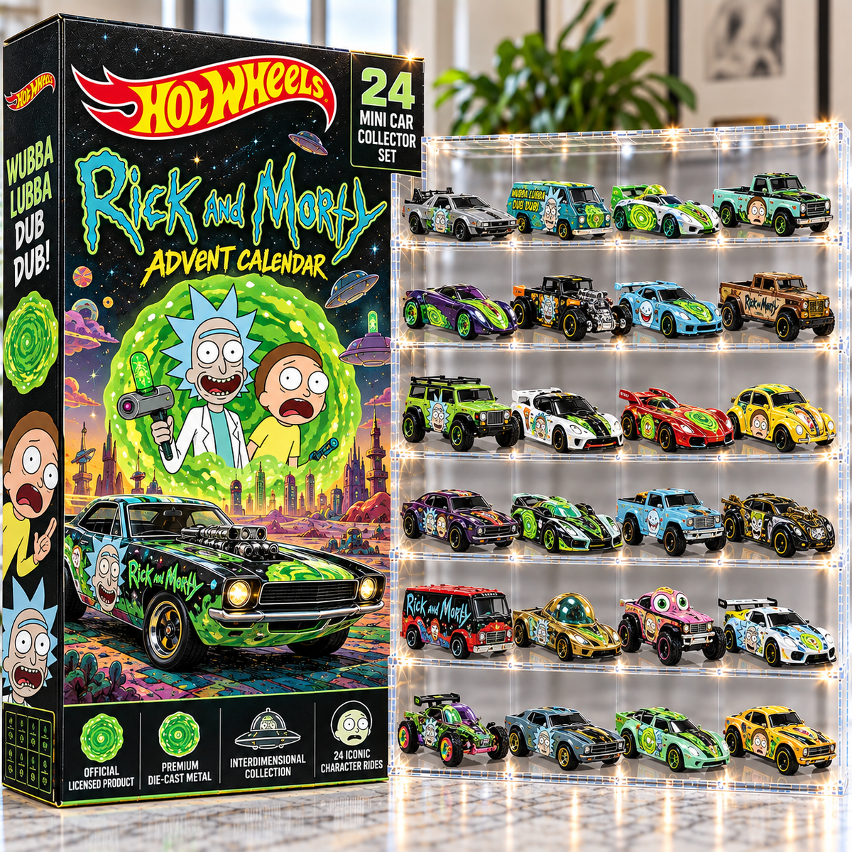 RAM Premium Mini Car Advent Calendar NTNA