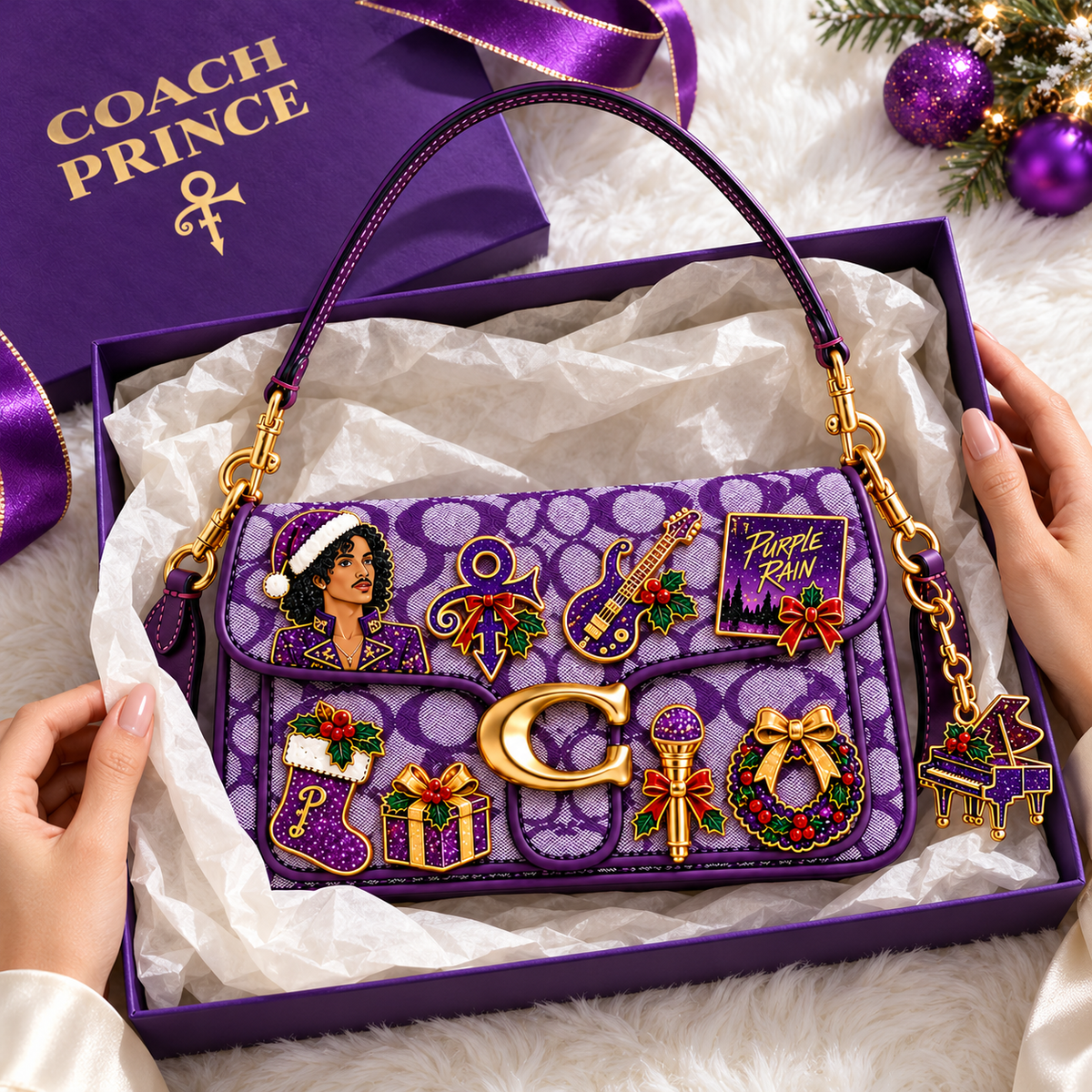 Premium PRCE Noel Shoulder Cross With Charm NPL