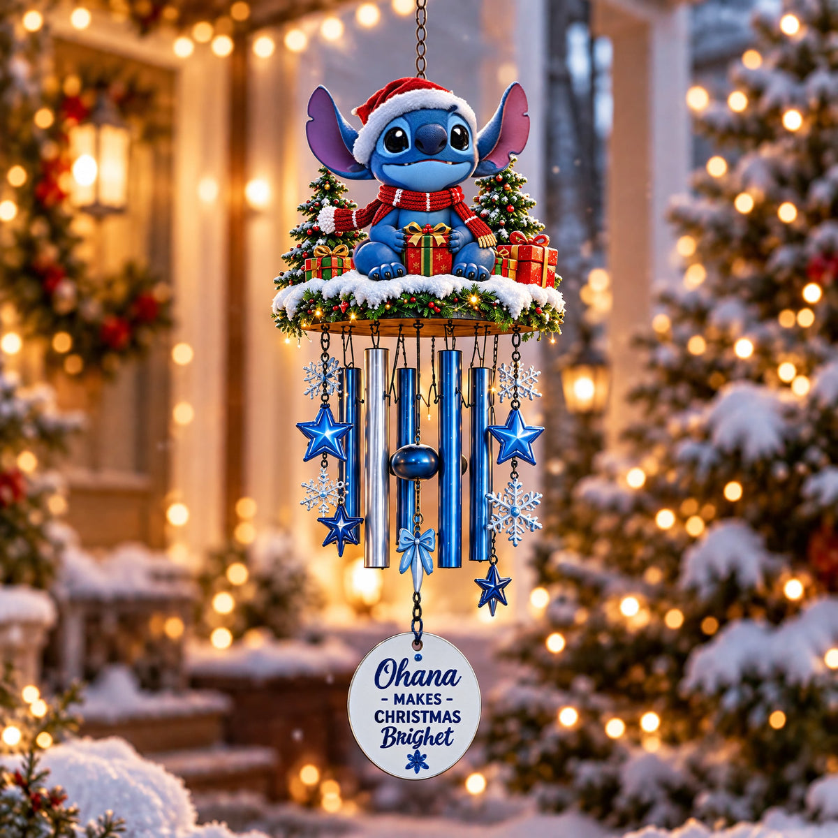 STC Christmas Wind Chime With Charm TNSM