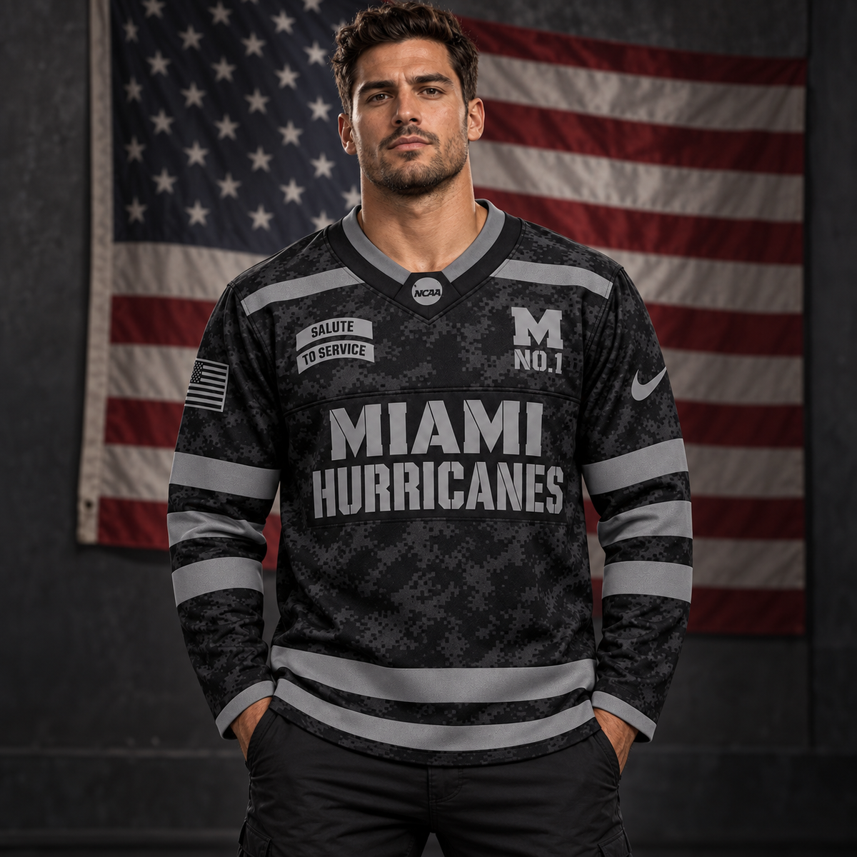 MHC Camo Hockey Jersey NTTB