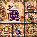 LSU Premium Christmas Tree Ornament TMH