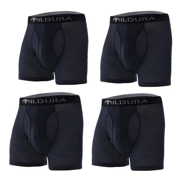 100% Merino Wool Boxer Briefs Men Merino Underwear Base Layer Merino Boxer Brief Underpants Soft Moisture Breathable Asian Size