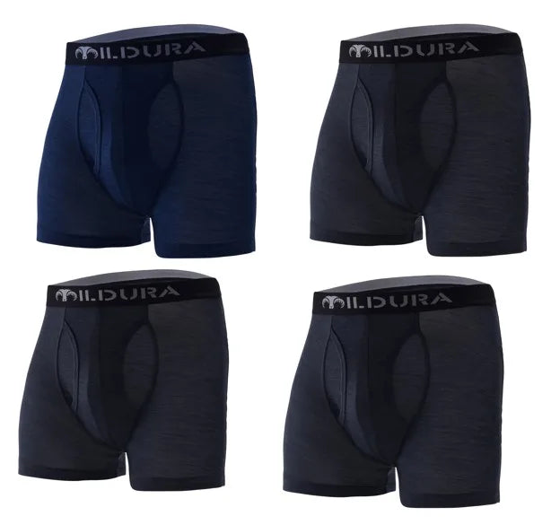 100% Merino Wool Boxer Briefs Men Merino Underwear Base Layer Merino Boxer Brief Underpants Soft Moisture Breathable Asian Size