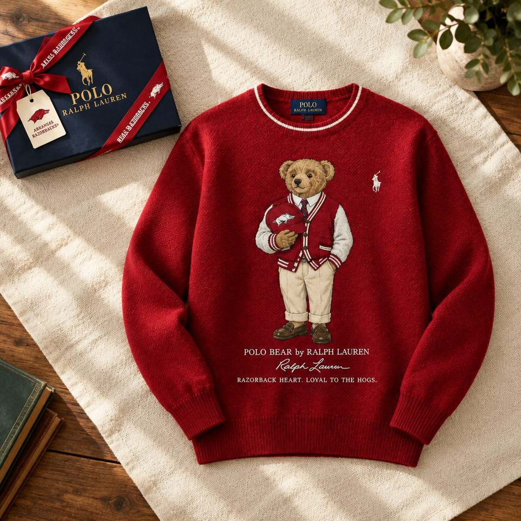 Arkansas Razorbacks Premium Crewneck Sweater