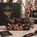 Premium VHL Coach Shoulder Cross With Charm LNTH